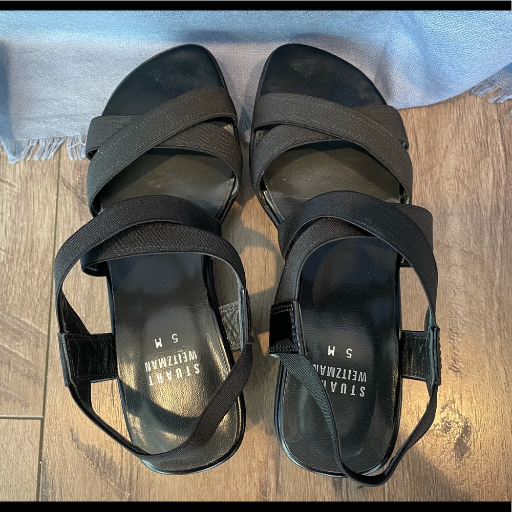 Stuart Weitzman Strappy Platforms - image 2